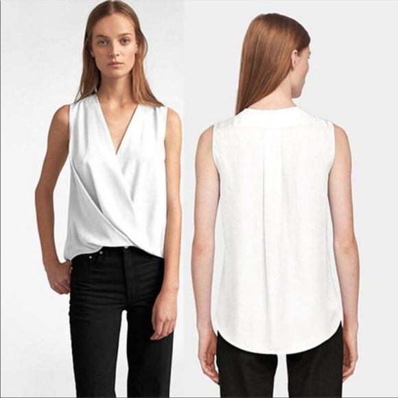 rag & bone Tops - Rag & Bone Victor Silk Sleeveless Blouse nwt